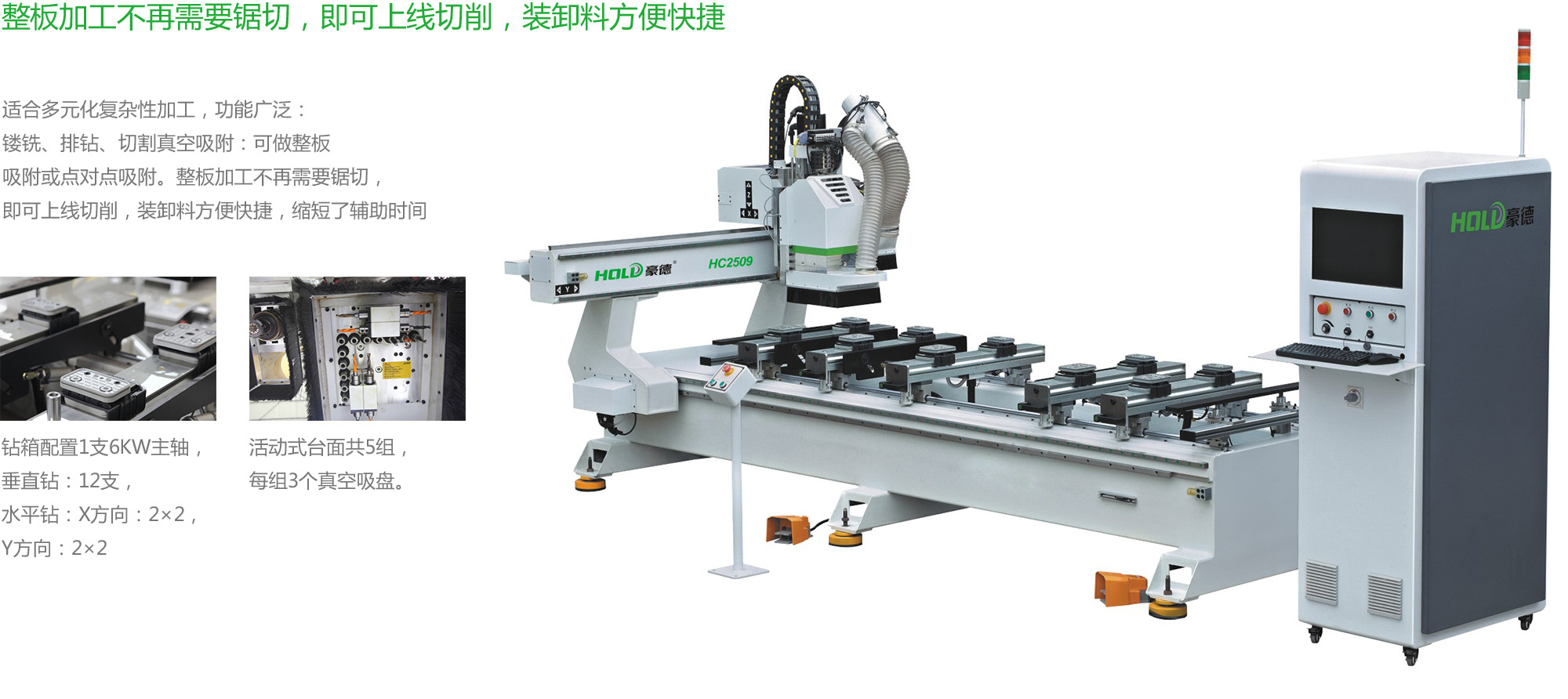 HC2509 CNC Drilling Center (PTP)