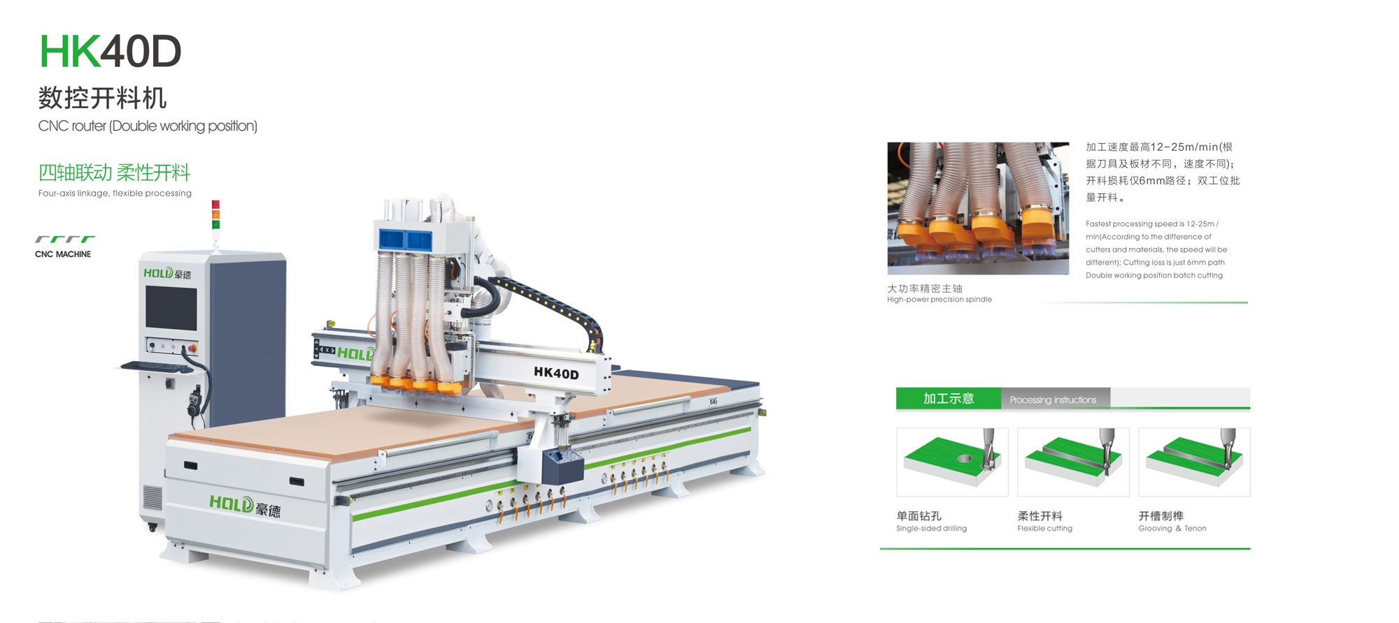 HK40D CNC cutting machine