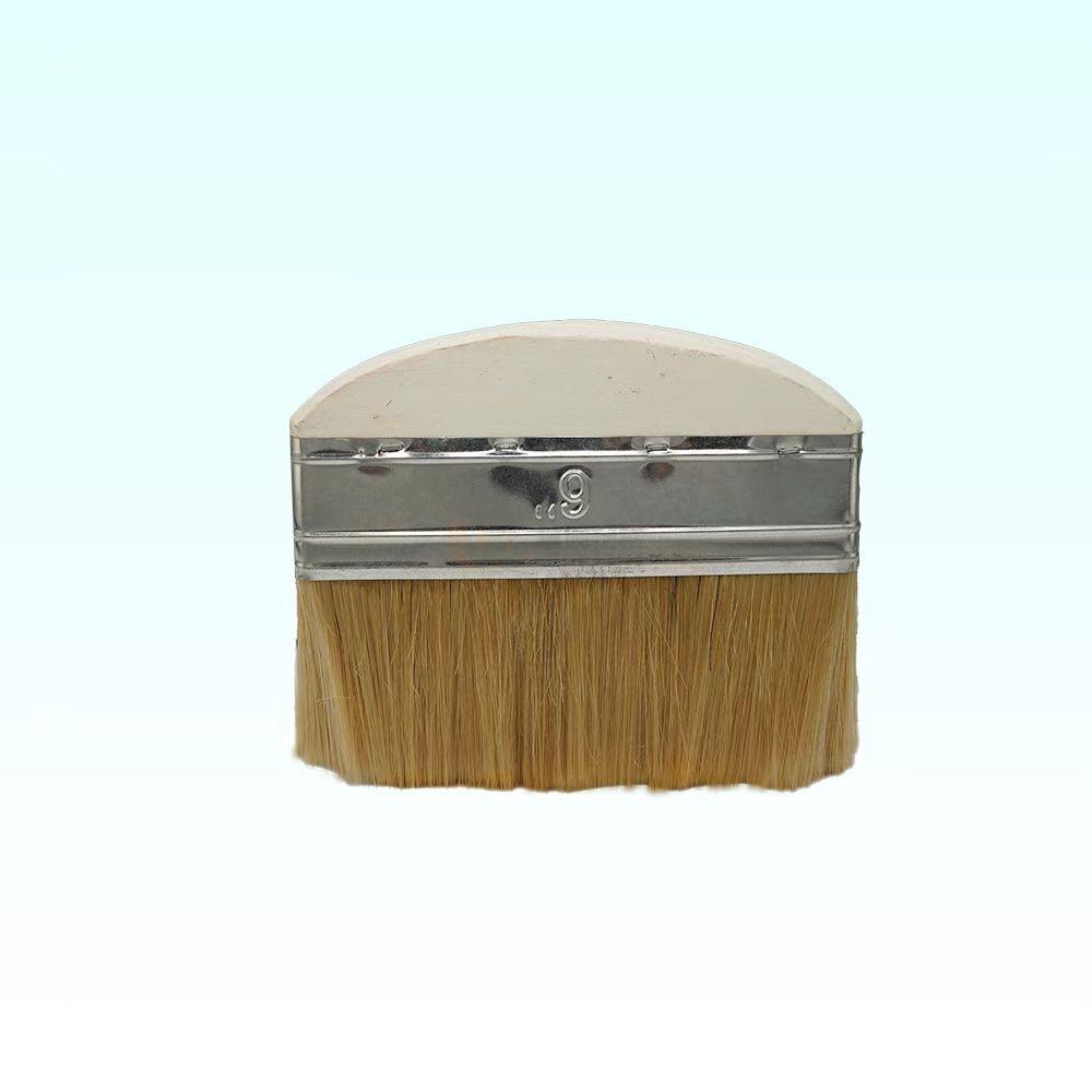 Wooden handle brush