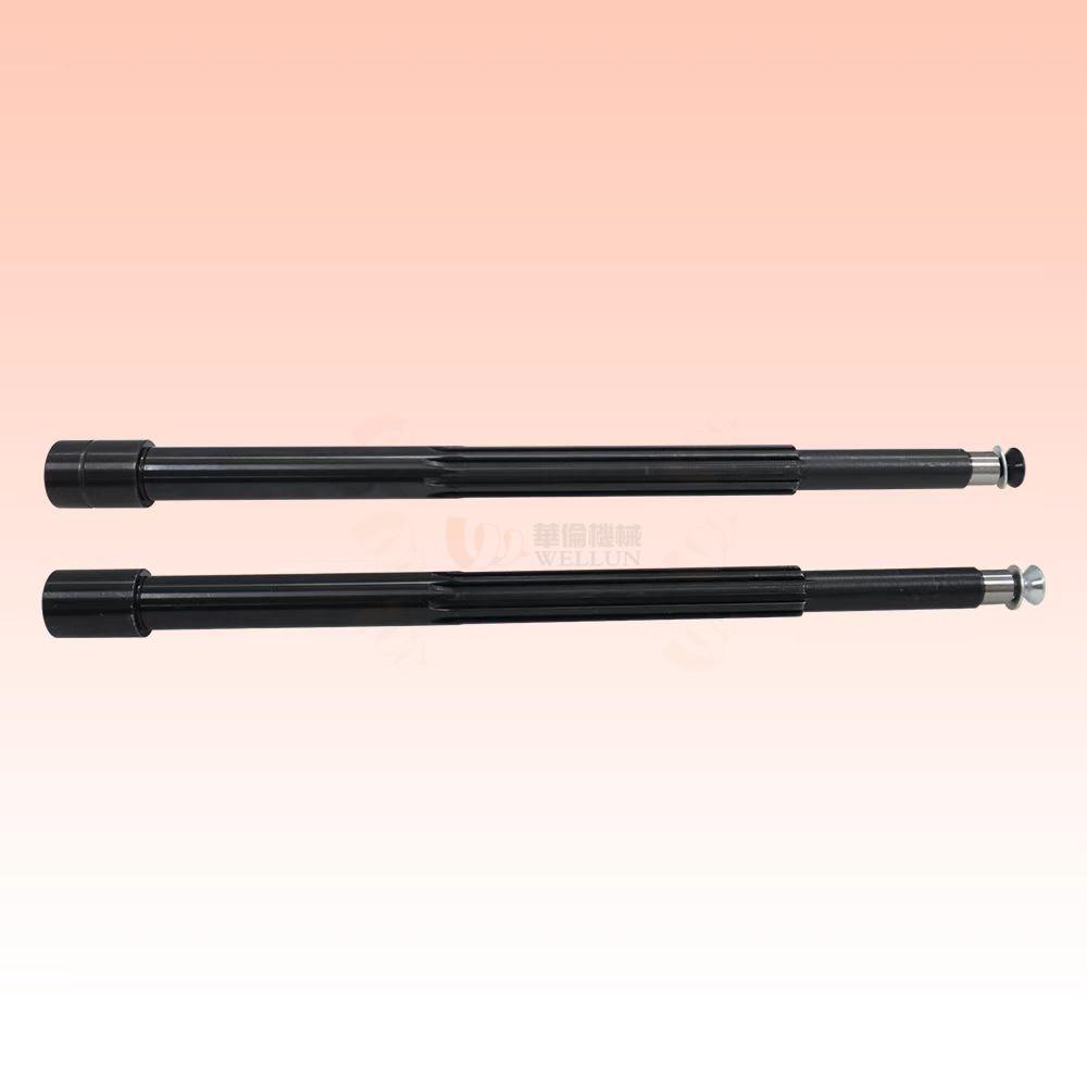 Drill bolt shaft vertically