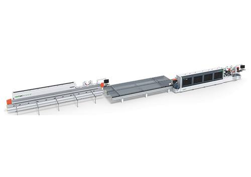 Edge banding machine multi-machine connection